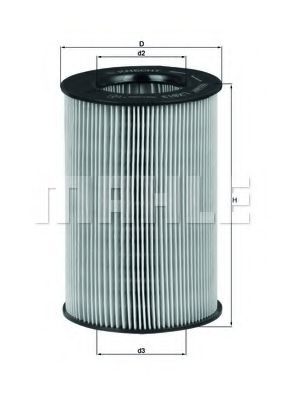 Воздушный фильтр KNECHT/MAHLE LX 813