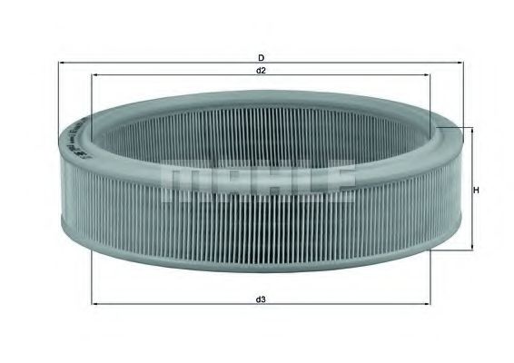 Воздушный фильтр KNECHT/MAHLE LX 853