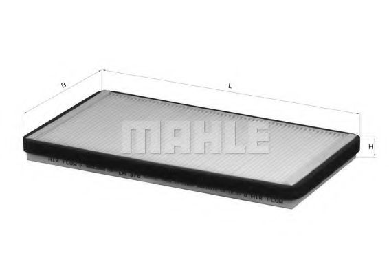Фильтр салона KNECHT/MAHLE LA 378