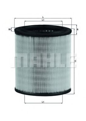 Воздушный фильтр KNECHT/MAHLE LX 715