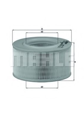 Воздушный фильтр KNECHT/MAHLE LX 720