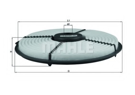 Воздушный фильтр KNECHT/MAHLE LX 729
