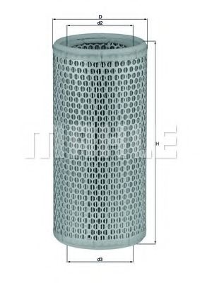 Воздушный фильтр KNECHT/MAHLE LX 502