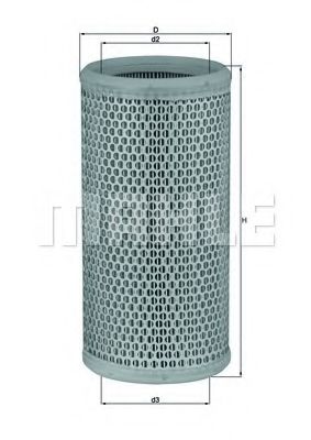 Воздушный фильтр KNECHT/MAHLE LX 519
