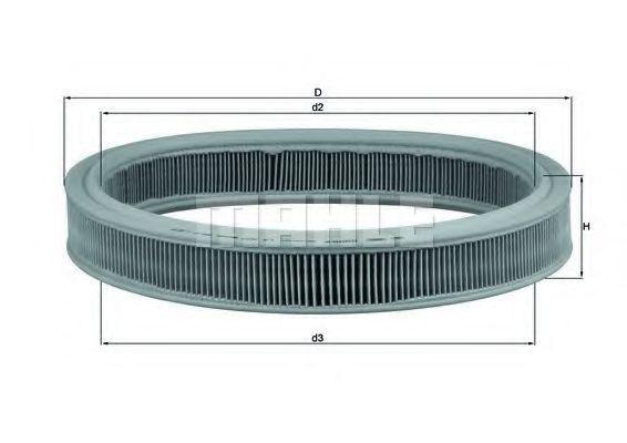 Воздушный фильтр KNECHT/MAHLE LX 527