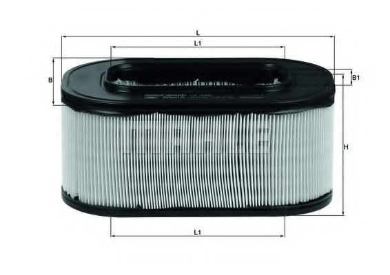 Воздушный фильтр KNECHT/MAHLE LX 558