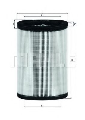 Воздушный фильтр KNECHT/MAHLE LX 597