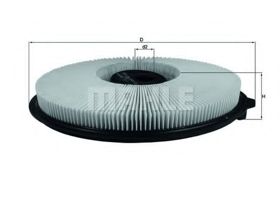 Воздушный фильтр KNECHT/MAHLE LX 544
