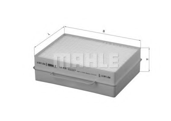 Фильтр салона KNECHT/MAHLE LA 432