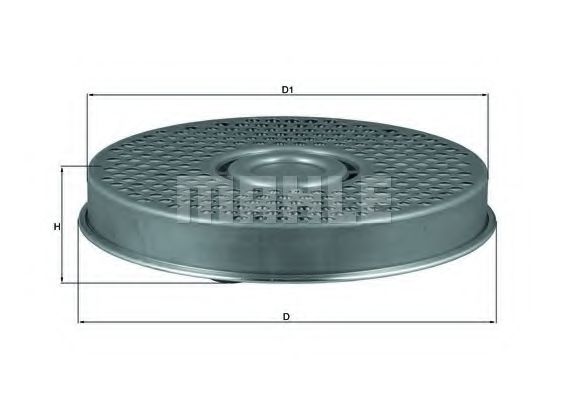 Фильтр автоматической коробки передач KNECHT/MAHLE HX 49