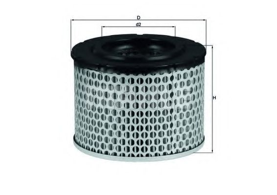 Воздушный фильтр KNECHT/MAHLE LX 255