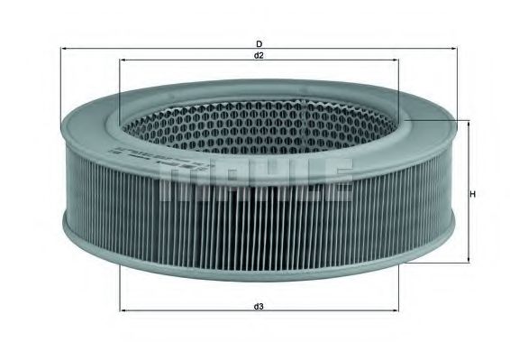 Воздушный фильтр KNECHT/MAHLE LX 264