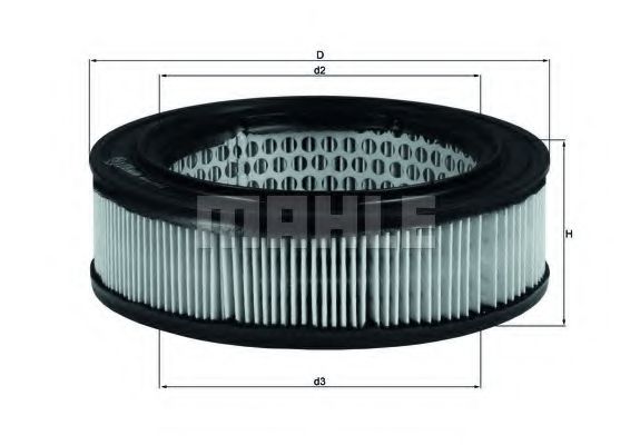 Воздушный фильтр KNECHT/MAHLE LX 278