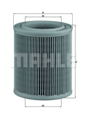 Воздушный фильтр KNECHT/MAHLE LX 329
