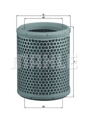 Воздушный фильтр KNECHT/MAHLE LX 384