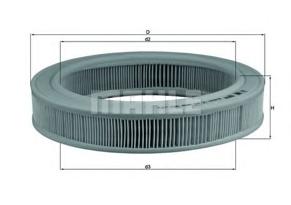 Воздушный фильтр KNECHT/MAHLE LX 203