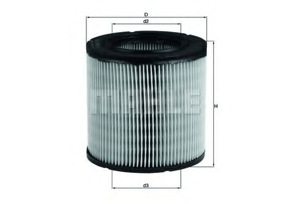 Воздушный фильтр KNECHT/MAHLE LX 249