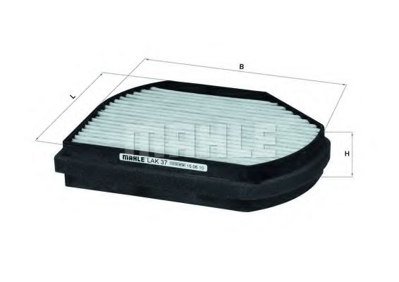 Фильтр салона KNECHT/MAHLE LAK 37