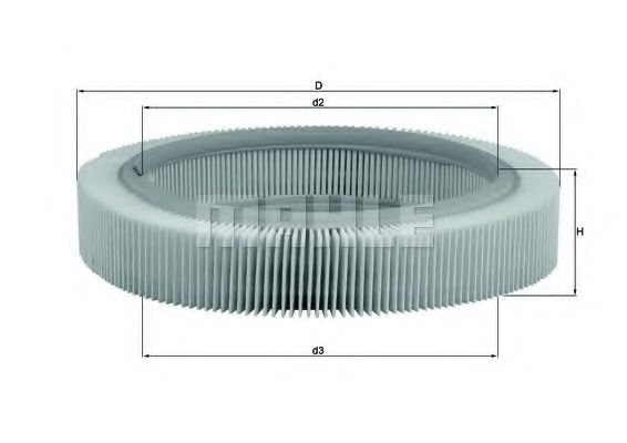 Воздушный фильтр KNECHT/MAHLE LX 209