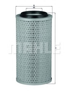 Воздушный фильтр KNECHT/MAHLE LX 49