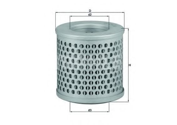 Воздушный фильтр KNECHT/MAHLE LX 253