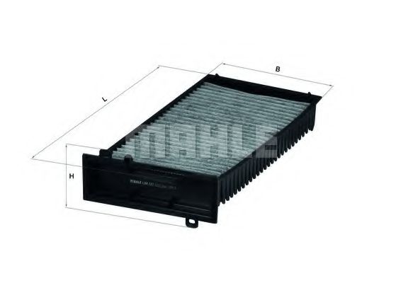 Фильтр салона KNECHT/MAHLE LAK 127