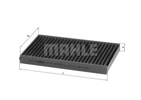 Фильтр салона KNECHT/MAHLE LAK 197