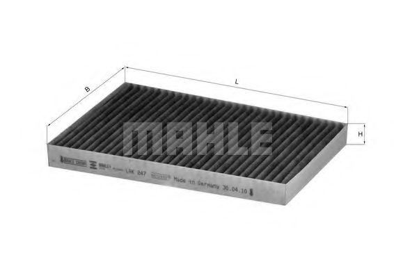 Фильтр салона KNECHT/MAHLE LAK 247