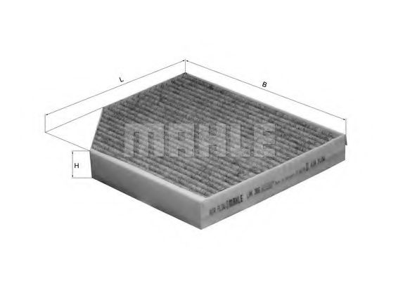 Фильтр салона KNECHT/MAHLE LAK 386