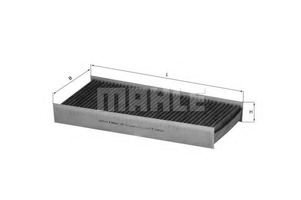 Фильтр салона KNECHT/MAHLE LAK 412