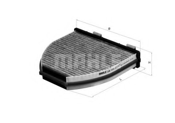 Фильтр салона KNECHT/MAHLE LAK 413