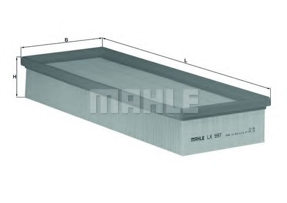 Воздушный фильтр KNECHT/MAHLE LX 997