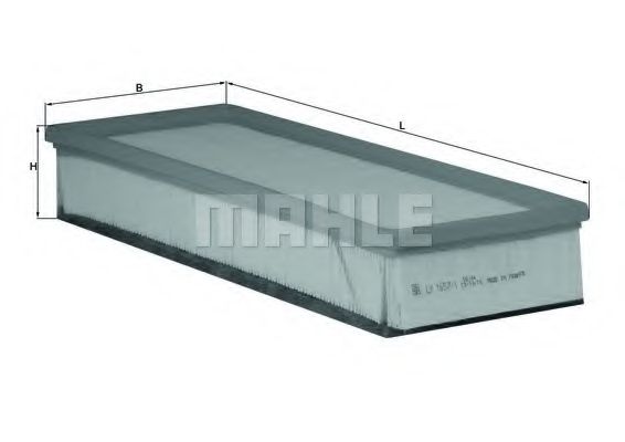 Воздушный фильтр KNECHT/MAHLE LX 1657/1