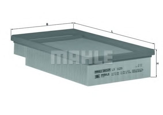 Воздушный фильтр KNECHT/MAHLE LX 1820