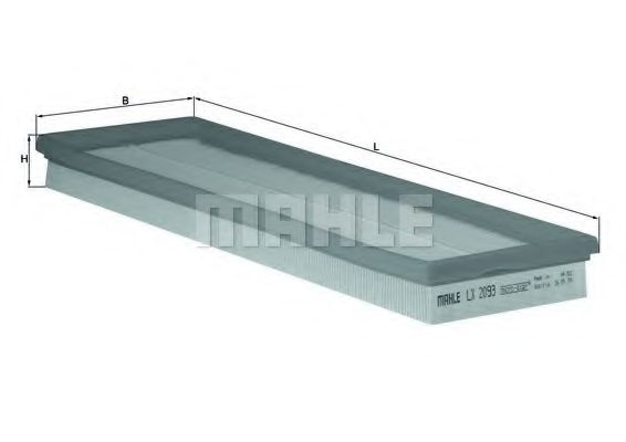 Воздушный фильтр KNECHT/MAHLE LX 2093