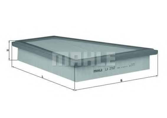 Воздушный фильтр KNECHT/MAHLE LX 2787