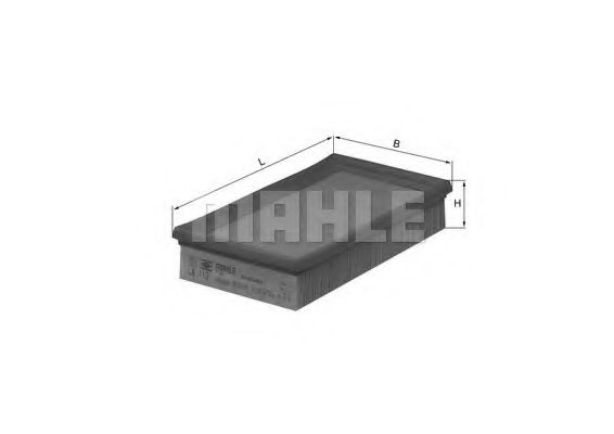 Воздушный фильтр KNECHT/MAHLE LX 112
