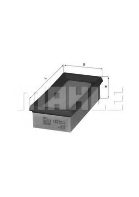 Воздушный фильтр KNECHT/MAHLE LX 152