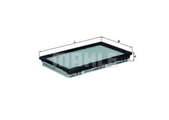 Воздушный фильтр KNECHT/MAHLE LX 307