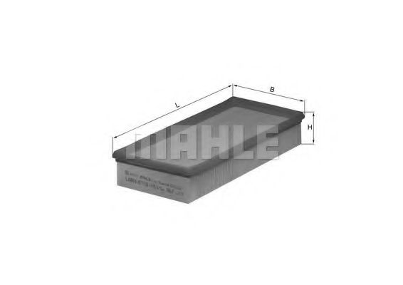 Воздушный фильтр KNECHT/MAHLE LX 408
