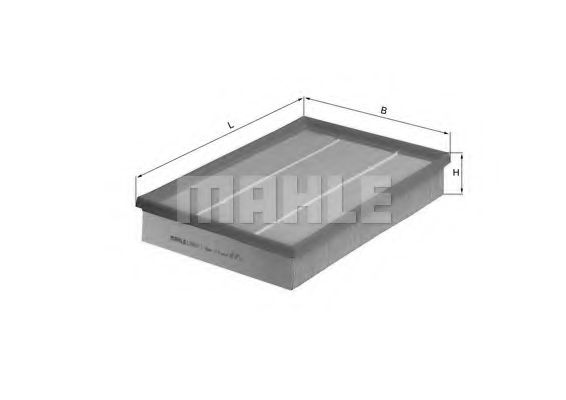 Воздушный фильтр KNECHT/MAHLE LX 460/1