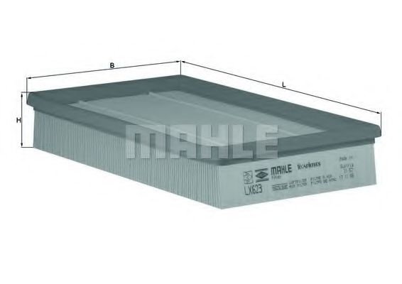 Воздушный фильтр KNECHT/MAHLE LX 623
