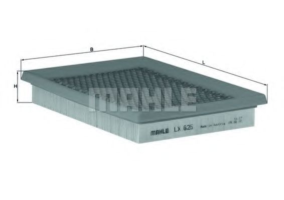 Воздушный фильтр KNECHT/MAHLE LX 625