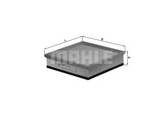 Воздушный фильтр KNECHT/MAHLE LX 501
