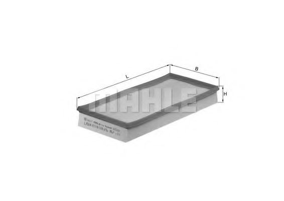 Воздушный фильтр KNECHT/MAHLE LX 504