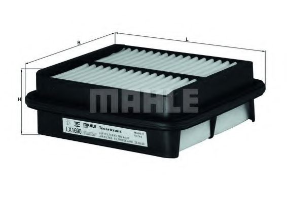 Воздушный фильтр KNECHT/MAHLE LX 1690