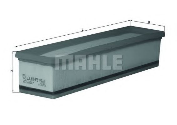 Воздушный фильтр KNECHT/MAHLE LX 1849