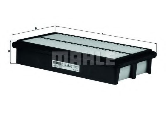 Воздушный фильтр KNECHT/MAHLE LX 2640