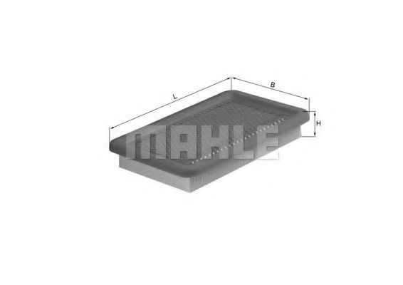 Воздушный фильтр KNECHT/MAHLE LX 542