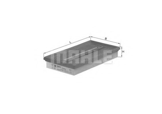 Воздушный фильтр KNECHT/MAHLE LX 557